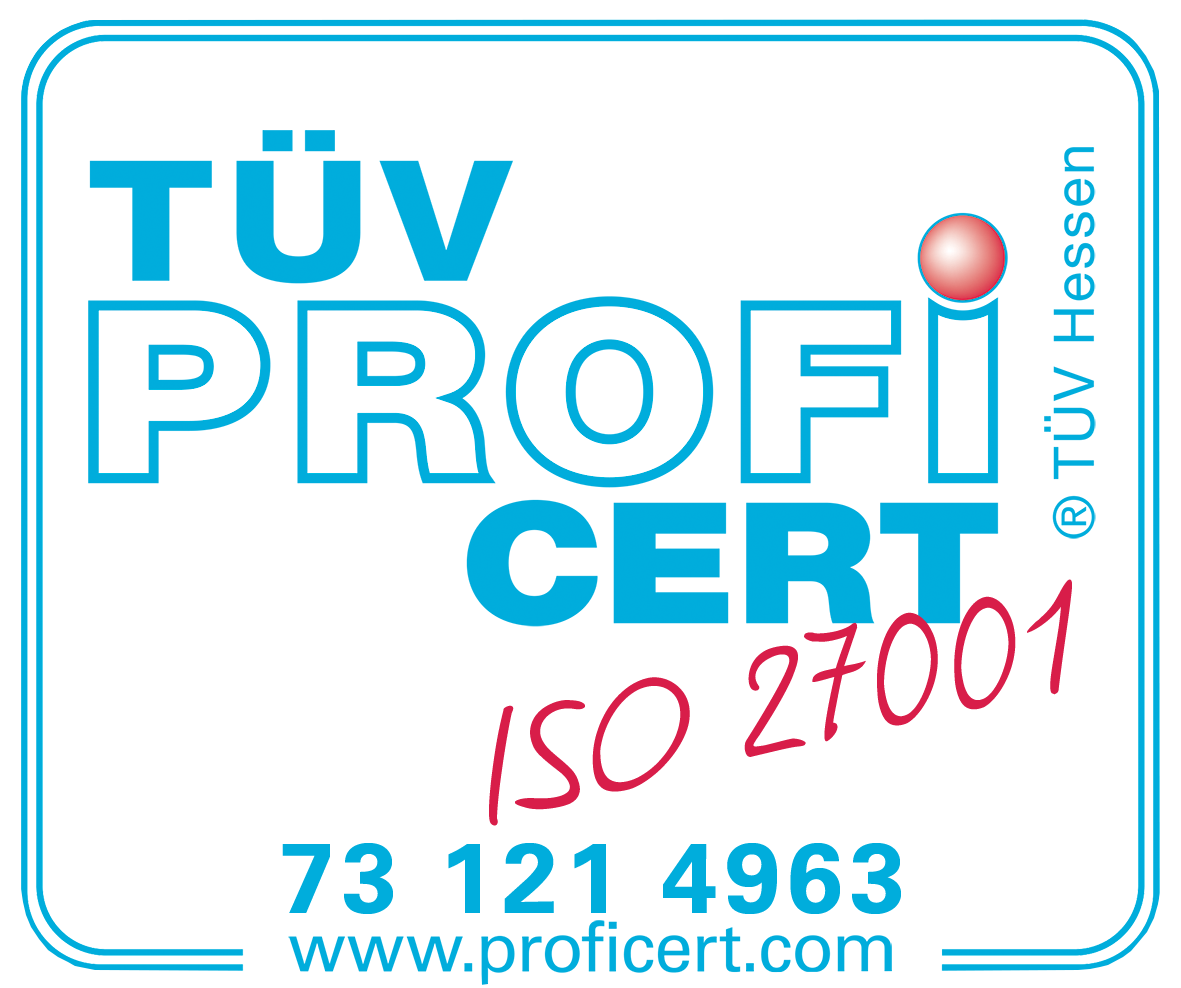 TUEV Hessen ISO-Zertifizierung